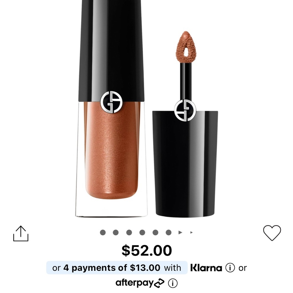 Giorgio Armani Shimmering Copper eye tint. 69 S